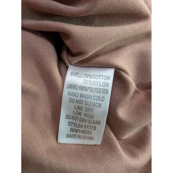 Monteau Size Small Muave Pink Lace Sleeveless Womens‎ Flowy Dress - Picture 7 of 8